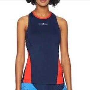 Adidas + Stella McCartney Barricade Tennis Tank Top Sz Small Navy
